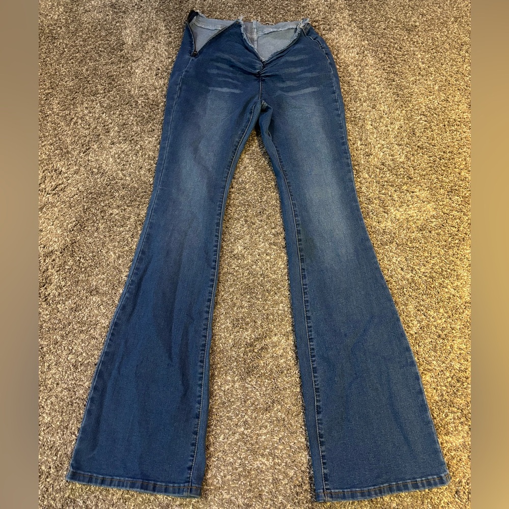 SHEIN Low Rise Flare Size 26 Women’s Pants Jeans